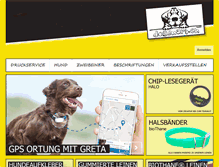 Tablet Screenshot of dogsmart.ch